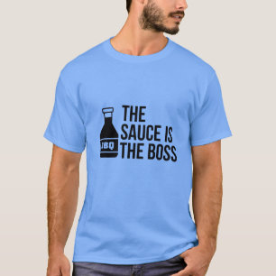 T-SHIRT LA SAUCE EST LE CHEF