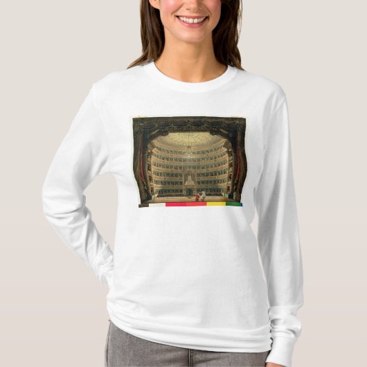 T-shirt La Scala, Milan, pendant une représentation (Devant)
