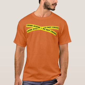 T-shirt La scène de crime ne traverse pas