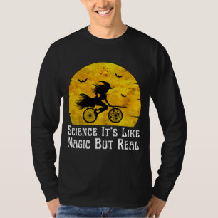 T-shirt la science c'est comme la magie mais réelle