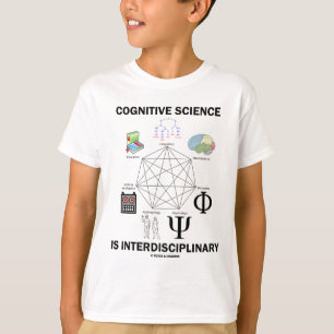 T-shirt La science cognitive est interdisciplinaire