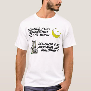 T-shirt La Science contre la religion