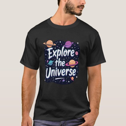 T-shirt La science de l'espace et des fusées pour les enfa (Devant)
