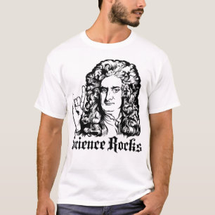 T-shirt La Science de monsieur Isaac Newton bascule des