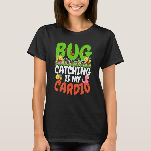 T-shirt La science des insectes et des bugs La capture de  (Devant)