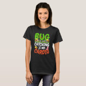 T-shirt La science des insectes et des bugs La capture de  (Devant entier)