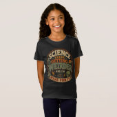T-Shirt La science devient de plus en plus bizarre et j'ad (Devant entier)