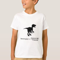 la science drôle de velociraptor