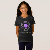 T-Shirt La science du Titane Atom est pour les filles (Devant entier)
