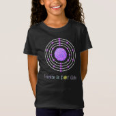 T-Shirt La science du Titane Atom est pour les filles (Devant)