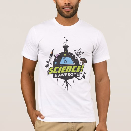 T-shirt La Science est impressionnante (Devant)