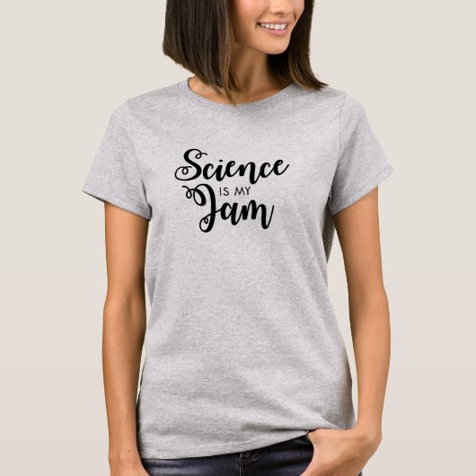 T-shirt La Science est la chemise de mes femmes de (Devant)