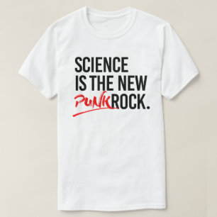T-shirt La science est le nouveau punk rock