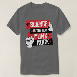 T-shirt La science est le nouveau punk rock