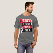 T-shirt La science est le nouveau punk rock (Devant entier)