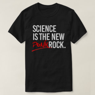 T-shirt La science est le nouveau punk rock