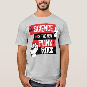 T-SHIRT LA SCIENCE EST LE NOUVEAU ROCHER DE PUNK