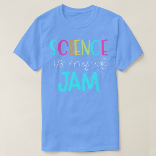 T-shirt La science est ma jambe (Design devant)