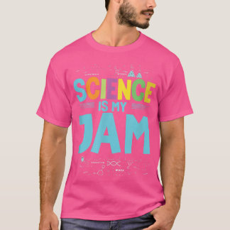 T-shirt La science est ma jambe scientifique chimie nerd p