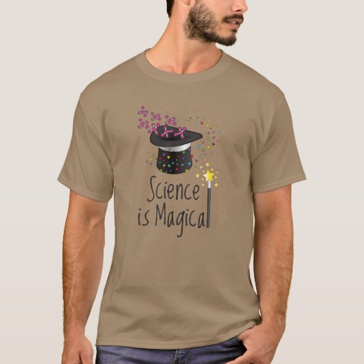 T-shirt La science est magique (Devant)