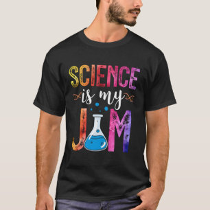 T-shirt La science est mon jambon scientifique La science