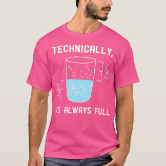T-shirt La Science Est Optimiste Techniquement Elle Est To