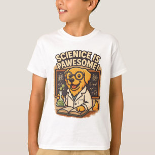 T-shirt La science est trompeuse - Chien scientifique