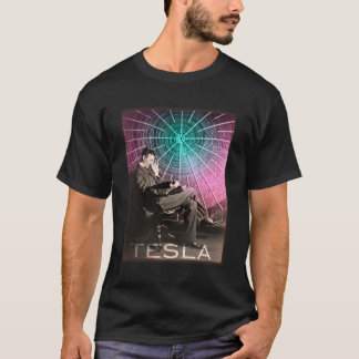 T-shirt La Science Inspirante De L'Électricité Ac De Nikol