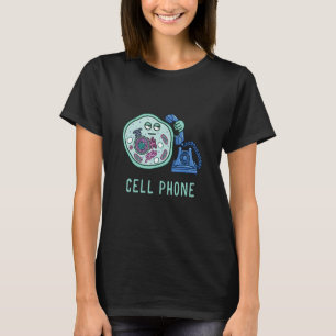 T-shirt La science plaisante Lover Téléphone cellulaire Bi