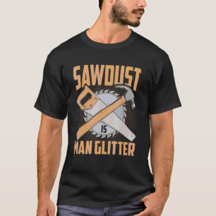 T-shirt La Sciure De Charpentier Est Parties scintillant H