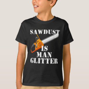 T-shirt La sciure est des parties scintillantes d'homme