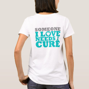 T-shirt La sclérodermie quelqu'un amour d'I a besoin d'un