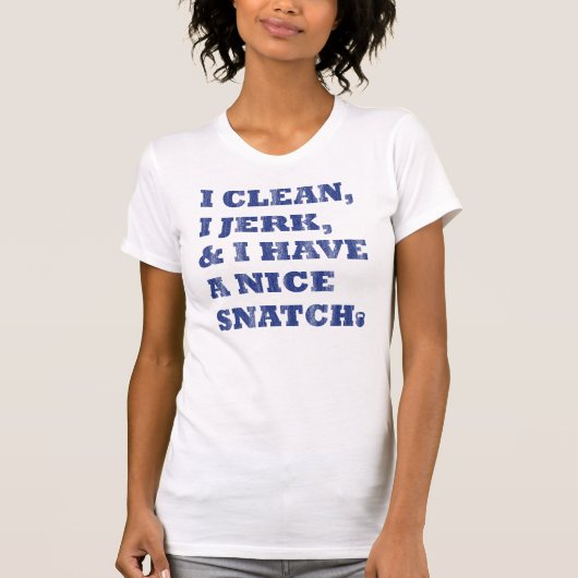 T-shirt la secousse propre d'i I et moi ont une bribe (Devant)