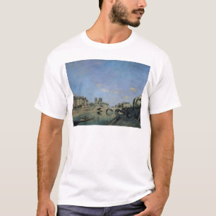T-shirt La Seine et Notre Dame à Paris, 1864