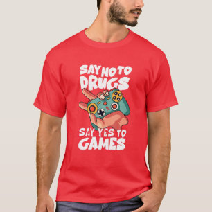 T-shirt La Semaine Rouge De L'Équipe De Ruban Dit Non Pour