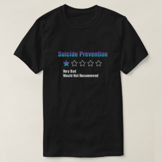 T-shirt La Sensibilisation À La Prévention Du Suicide Est