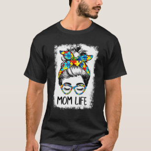 T-shirt La Sensibilisation sur l'autisme autistique Maman