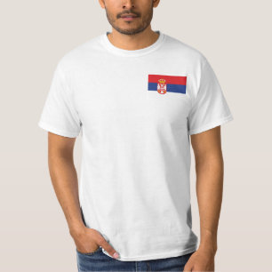 T-shirt la Serbie