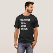 T-shirt La serveuse Mythe Légende (Devant entier)