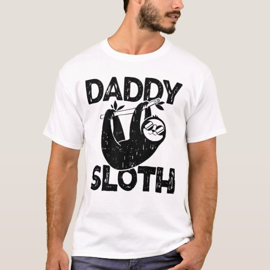 T-shirt La Sloth de papa (Devant)