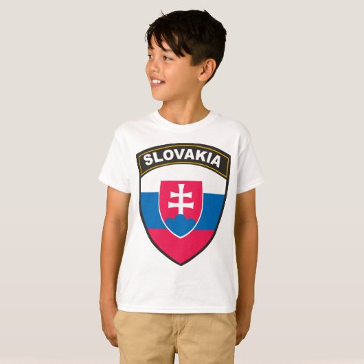 T-shirt La Slovaquie (Devant entier)
