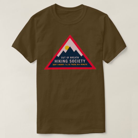 T-shirt La Société De Randonnée De L'Épuisement 1 (Design devant)