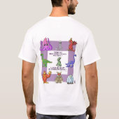 T-shirt La société du Coelacanth (Dos)