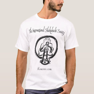 T-shirt La société internationale de Shakuhachi
