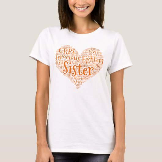 T-shirt La soeur du combattant féroce (Devant)
