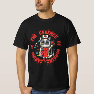T-shirt La Soin Est L'Essence Des Soins Infirmiers