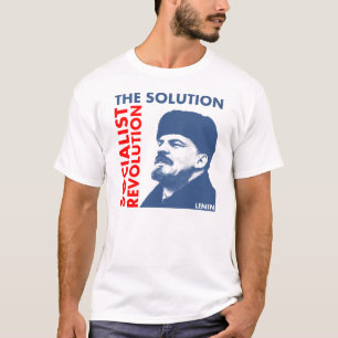 T-shirt La solution : Révolution socialiste