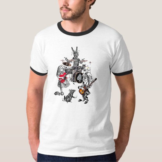 T-shirt la sonnerie folle classique de thé (Devant)