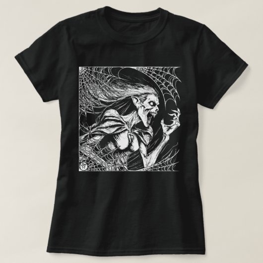 T-shirt La sorcière (Design devant)