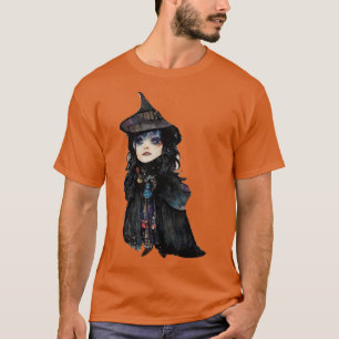 T-shirt La sorcière de Hansel et Gretel Aquarelle Hallowee